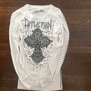 Affliction Cross Shirt